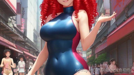 反差｜原创3D角色建模视频｜Blender入门到出图｜国产玖玖vlog成色视频视频演示